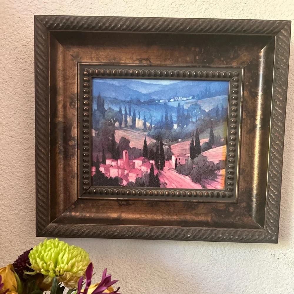 Philip Craig Tuscan Valley Framed Art
